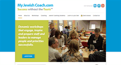 Desktop Screenshot of myjewishcoach.com